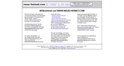 Desktop Screenshot of neue-heimat.com